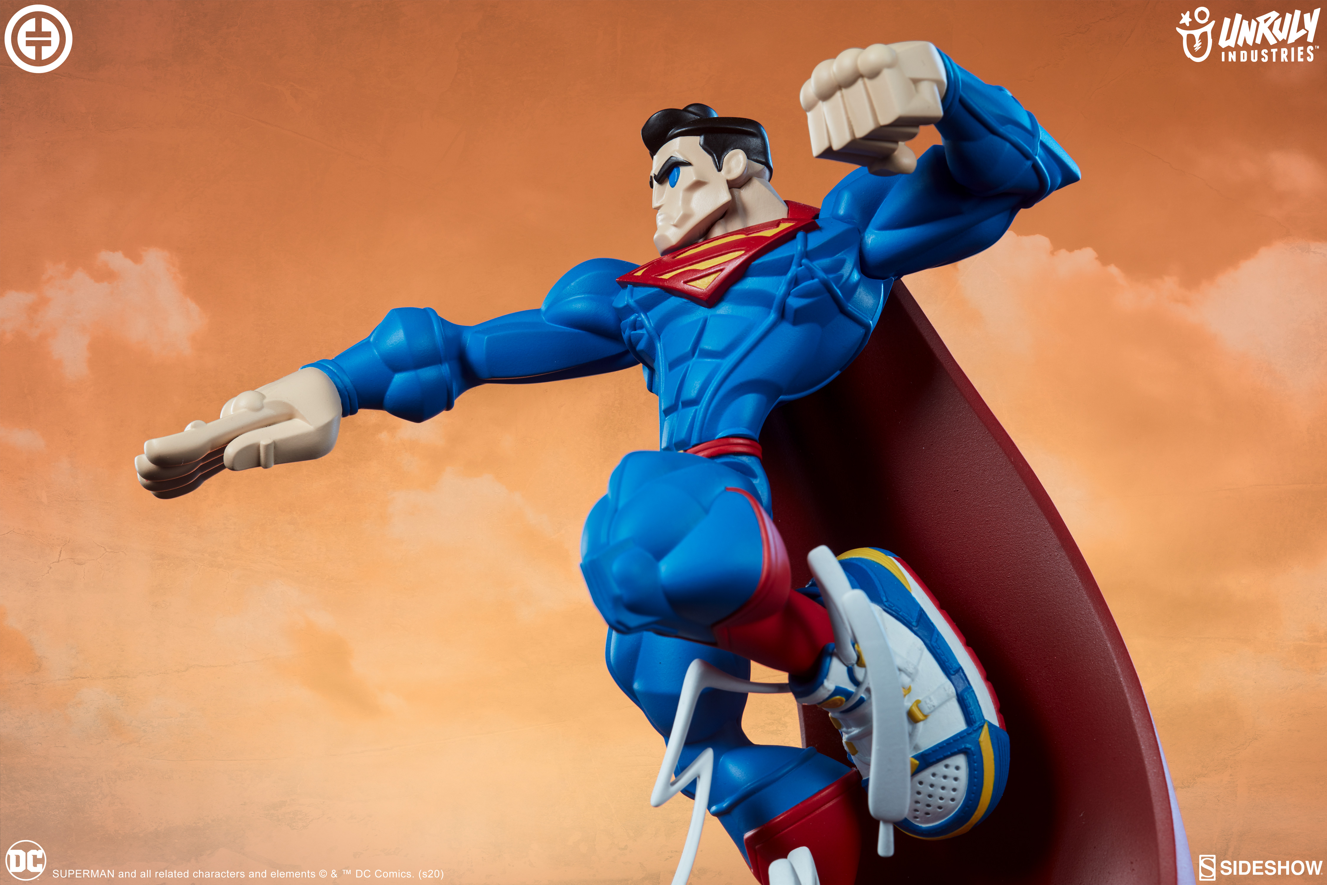 Tracy Tubera x Unruly Industries x DC Comics SUPERMAN Designer Figure