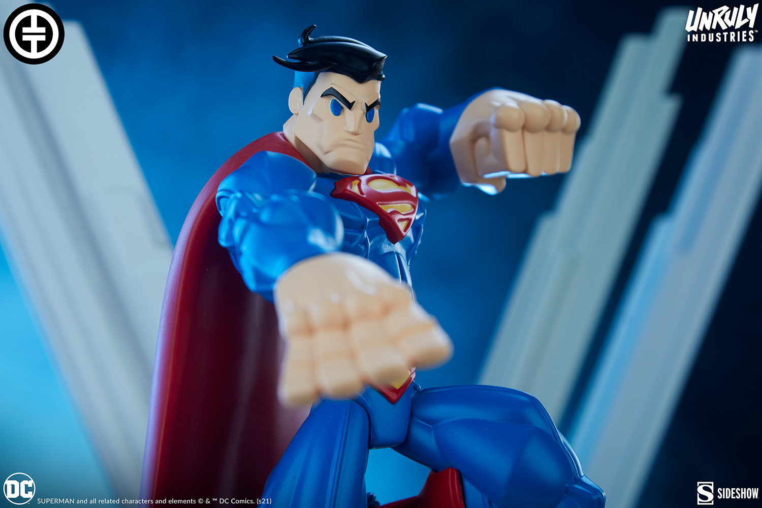 Tracy Tubera x Unruly Industries x DC Comics SUPERMAN Designer Figure