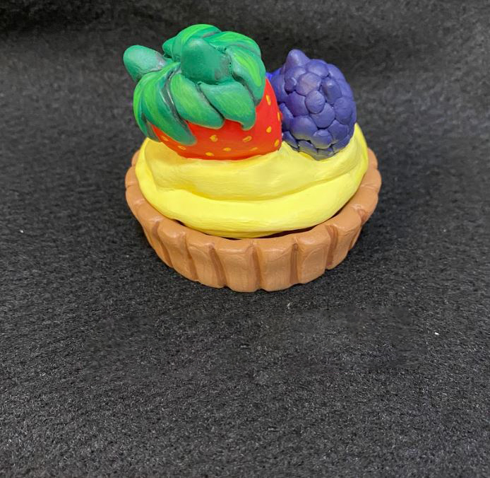 Kitty Fruit Tart - back